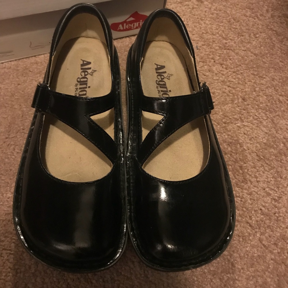 Alegria Black Shoes